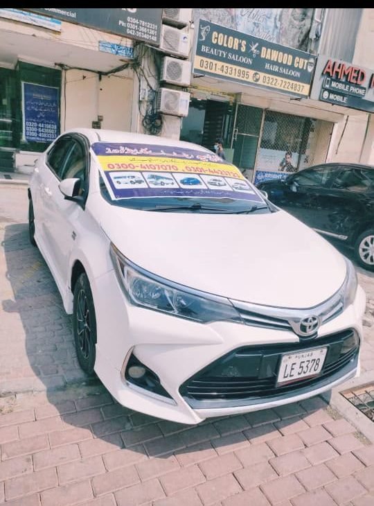 Toyota Corolla for rent